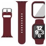 Sport Silicone Band & Case for Apple Watch 11-4