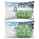 Juexica 2 Pack Chaise Lounge Pillow with Strap