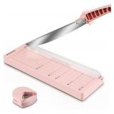 MAKEASY 12 Inch Paper Cutter, 8 Sheet Capacity