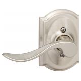 Schlage F94ACC619CAMLH Accent Satin Nickel