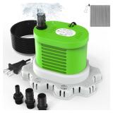 AgiiMan Pool Cover Pump 850 GPH, Green