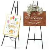 CroBlissful Black 50' Easel Stand, 3-Tier