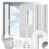 Portable AC Window Kit with 5.9  Hose