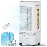 Evaporative Air Cooler Portable, 2.1Gal Tank
