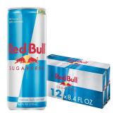 11 Pack - Red Bull Sugar Free Energy Drink 80mg Ca