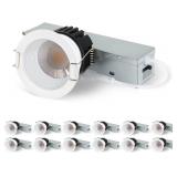 $140 Aosclex 2' 5CCT LED Downlight 8W 11pk