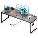 $110 Coleshome 71x24in USB Computer Desk