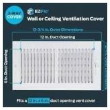 EZ-FLO 12x6 2-Way Steel Register