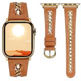HANDODO Italian Leather Band for Apple Watch