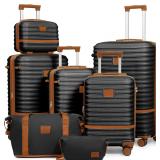 $200 Joyway 7-Piece Luggage Set Spinner TSA