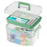 ANYPROLUS 15QT Clear Medicine Organizer Box