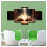 Holy Bible Canvas Prints 5-Piece 60x32