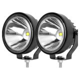 4-Inch Round LED Pod Lights 60W Set (2)