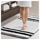 Bathroom Rug 30x46, Non-Slip, Quick Dry