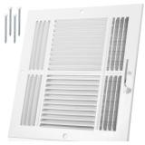 Pelopy 12x12 Ceiling Register 4 Way Grille