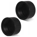 Hayward Pool Sand Filter Drain Cap, 2pcs, Black