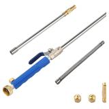 Blue Power Washer Wand with Hose 39'