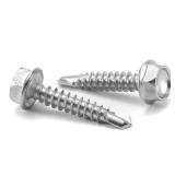 SG TZH 100 PCS 410 SS Sheet Metal Screws