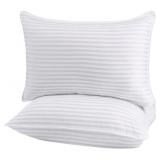 Hotel Pillows Queen 2-Pk, 1000g Microfiber