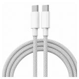 60W USB-C to USB-C PD Cable, 6A (1m)