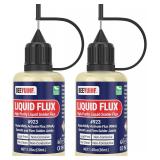 Liquid Solder Flux Dropper, 60mL, 30mL x 2