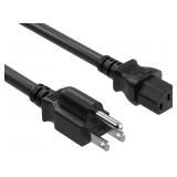Cable Leader 6ft 18 AWG IEC320 C13 NEMA 5-15P