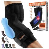 (XL) DR. BRACE Elite Elbow Brace X-Large Black