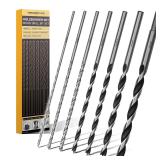 Brad Point Wood Drill Bit Set 7-Pack, 4-12mm