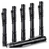 Honoson 6-Piece LED Pen Light with Clip