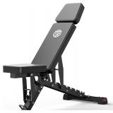1400LB Pro Weight Bench, Adjustable Foldable