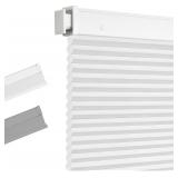 Allesin Zen No-Drill Cellular Shades, White