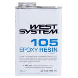 West System 105-A Epoxy Resin, Clear Yellow