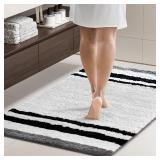 Bathroom Rug 30x46, Non-Slip, Quick Dry