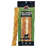 Redbarn 12' Beef Collagen Braids - 2 Pack