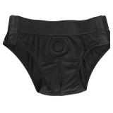 Reinforced-Crotch Black Underwear, Adjustable