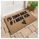 MELODADDY Funny Welcome Doormat 30'x18'