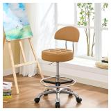 BLACK FIRAVOE Rolling Chair Desk Chair (20-27')