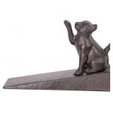 Sungmor Cast Iron Cat Door Stop, Non-Slip