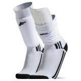 SMALL Franklin Sports Shin Guard Socks w/ Guards