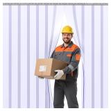 AUURIO Plastic Door Curtain 84x36 6pcs PVC
