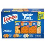 40pc Lance Sandwich Crackers Variety Pack