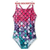 (XL?) BAYIMEE Girls One Piece Swimsuit 2-12 yrs