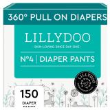 LILLYDOO Diaper Pants Size 4 150 Count