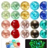 Skylety 20pcs Large Glowing Marbles 16mm
