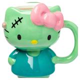 Silver Buffalo Hello Kitty Frankenstein Mug