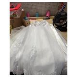 Girls treasure white dress