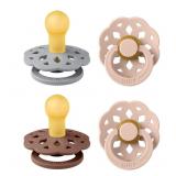 BIBS Boheme Soother 4-Pack | BPA Free Pacifier