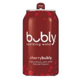 14pk Bubly Cherry Sparkling Water, 12 fl oz