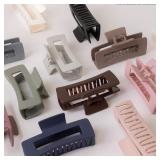 48Ct Claw Clips variety color