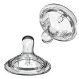 Nanobebe Nipples Baby Bottle Nipples, 2-Pack